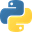 Icon representing Python